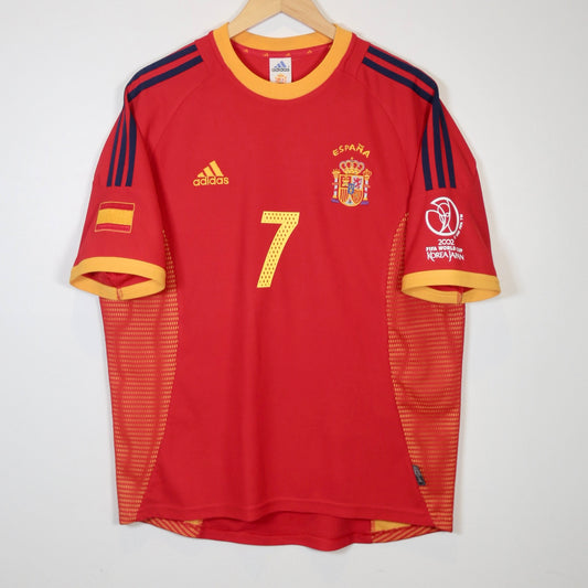 Spain 2002 Home - Raul - Size M - Authentic Adidas