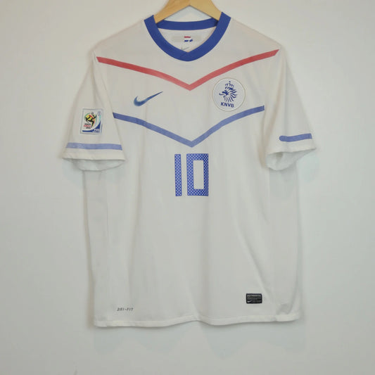 Netherlands 2010 Away - Sneijder - Size M - Authentic Nike