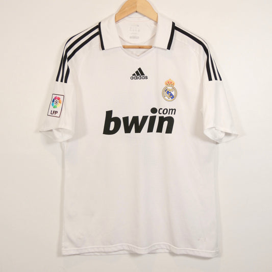 Real Madrid 08/09 Home - Raul - Size M - Original Adidas