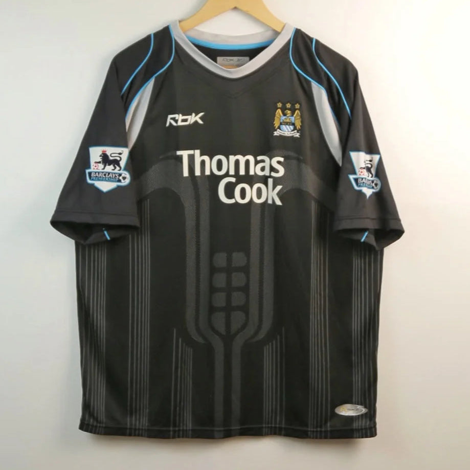 Manchester City 06/07 Away - Barton - Size XL - Authentic Reebok