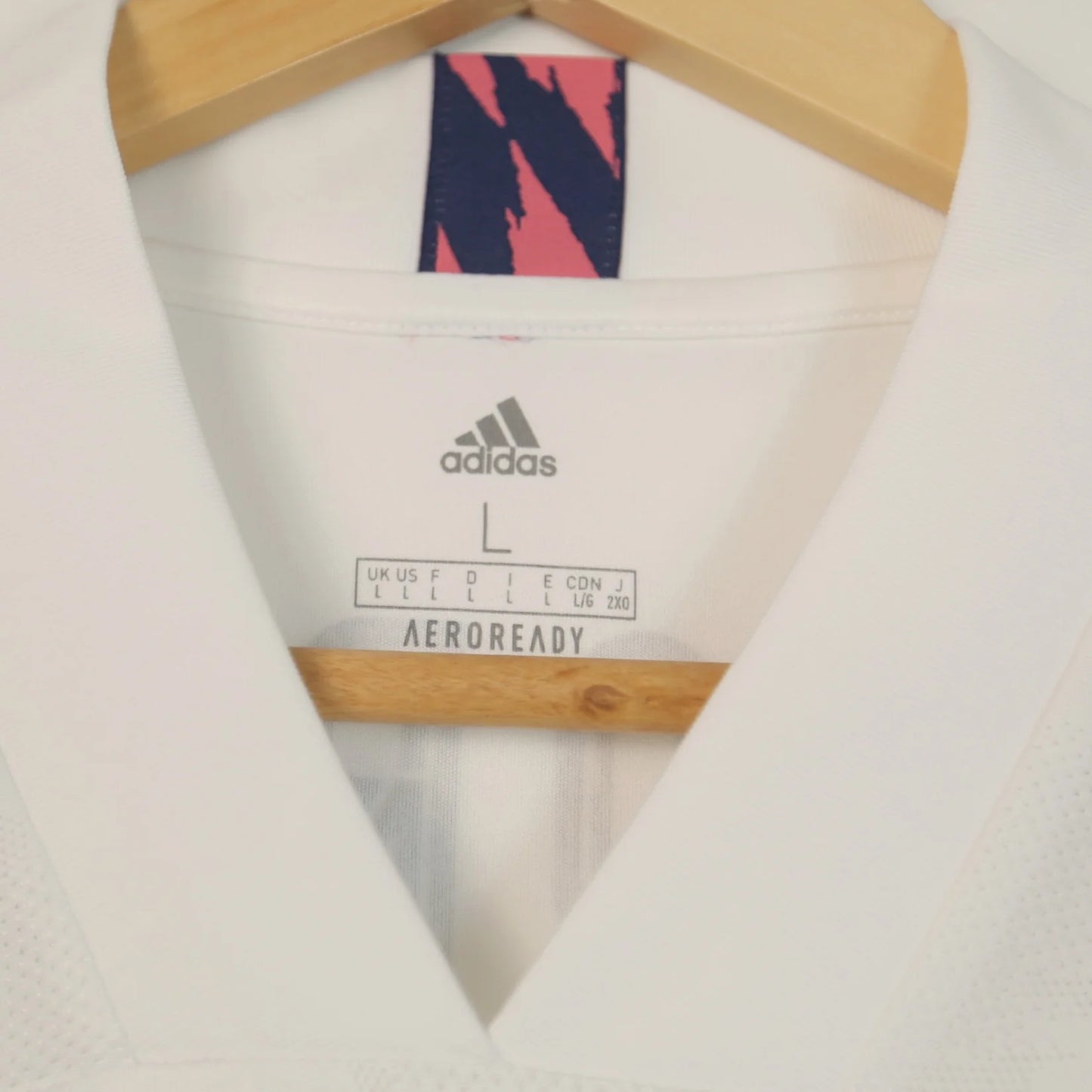 Real Madrid 20/21 Home - Sergio Ramos - Size L - Authentic Adidas