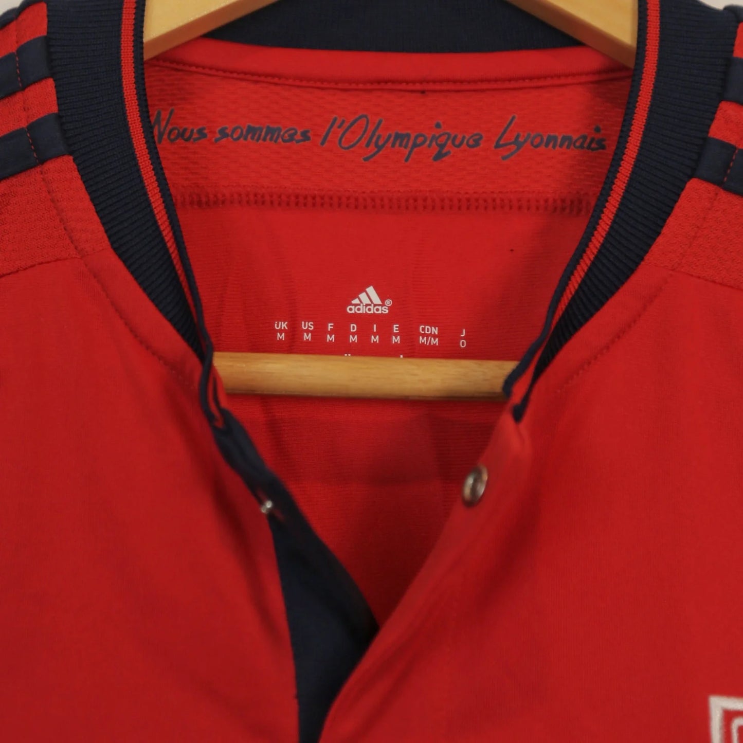 Olympique Lyonnais 15/16 Away - Size M - Authentic Adidas