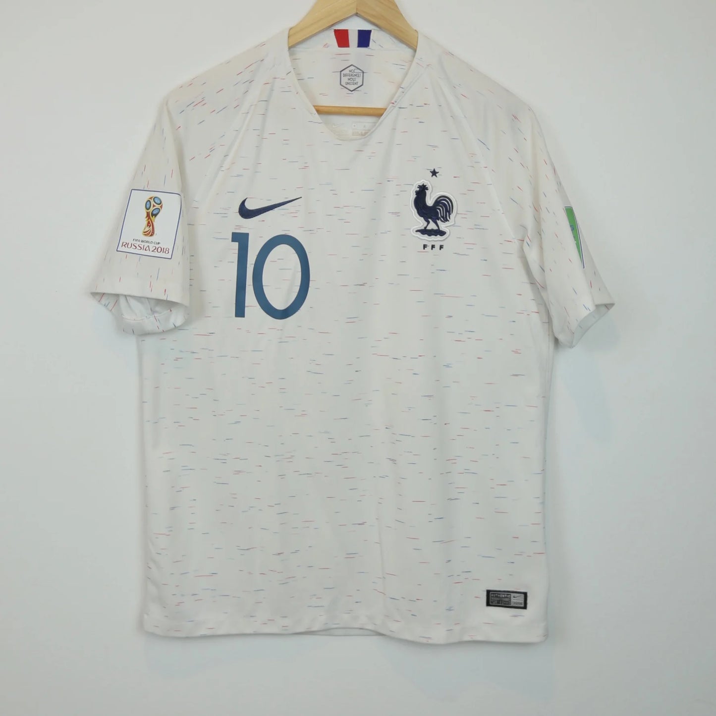 France 2018 Away - Mbappe - Size M - Authentic Nike