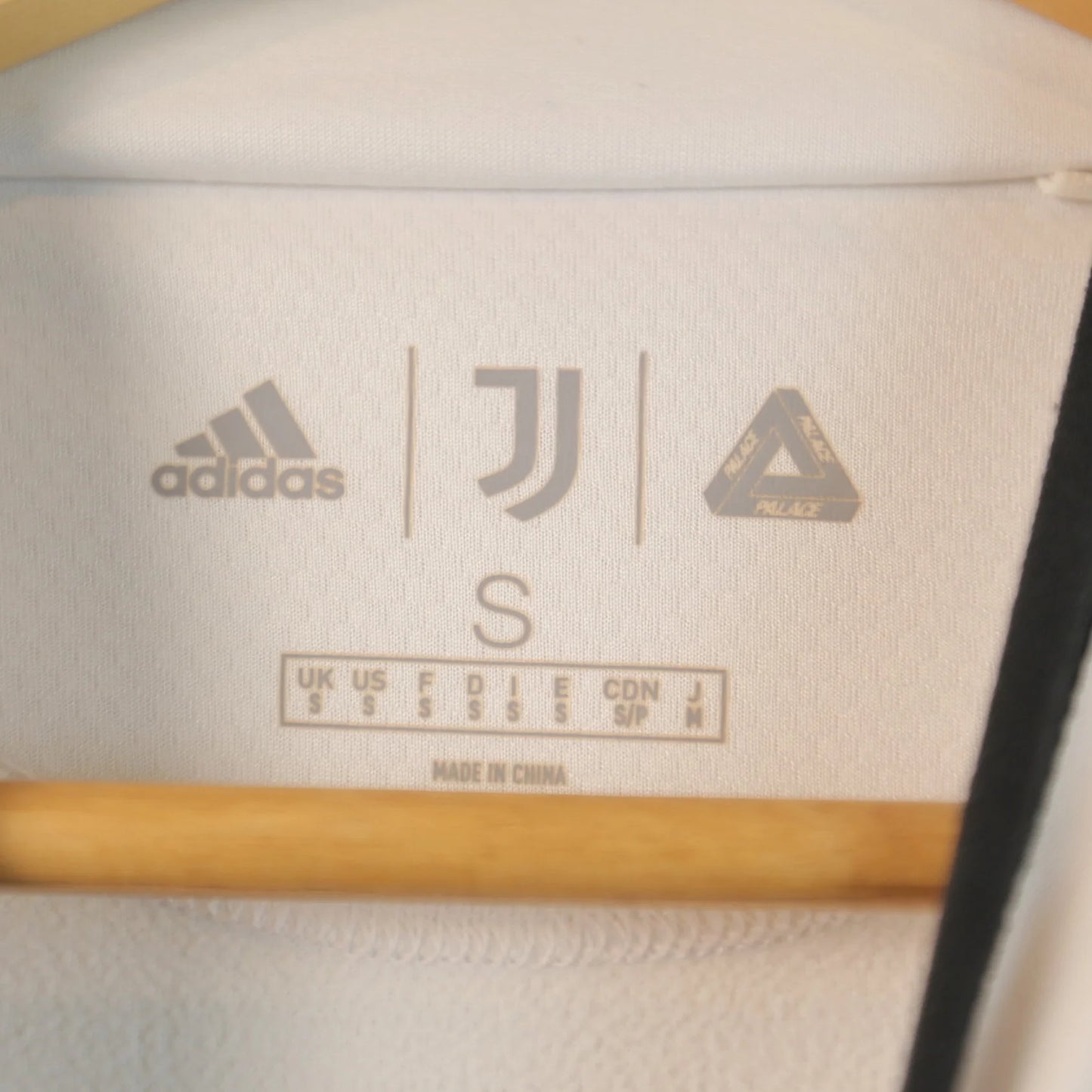 Juventus x Palace Warm Up Top - Size S - Authentic Adidas / Palace