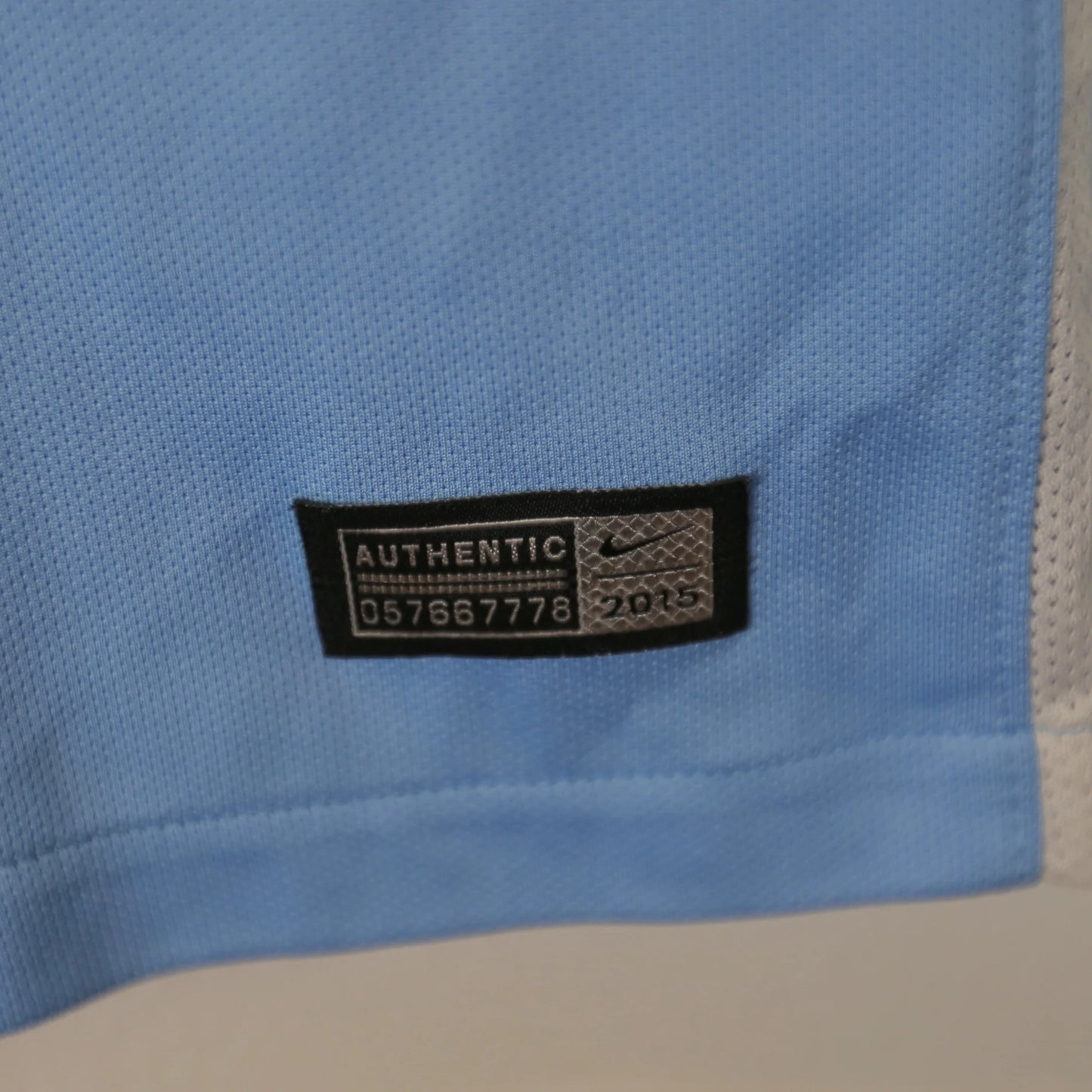 Manchester City 15/16 Home - David Silva - Size S - Authentic Nike
