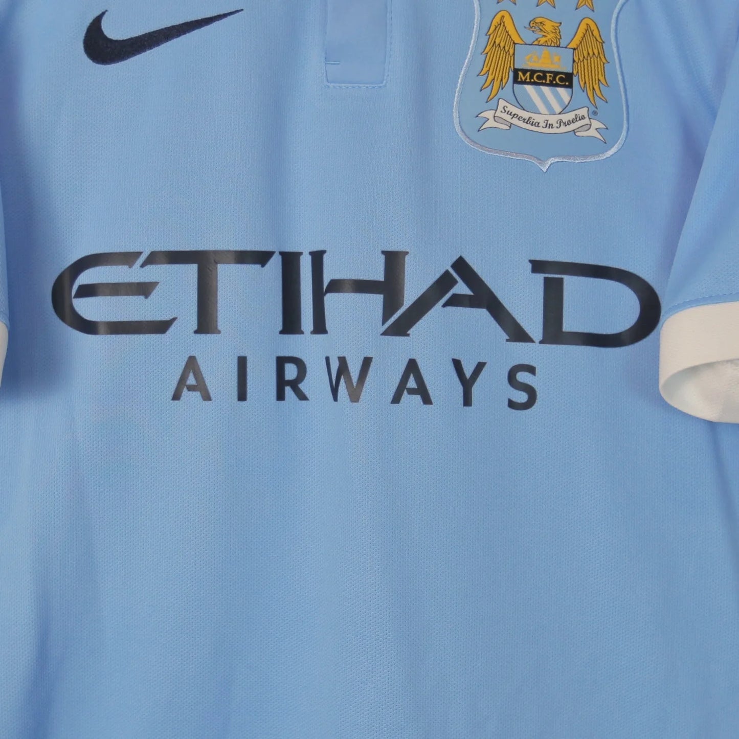 Manchester City 15/16 Home - David Silva - Size S - Authentic Nike