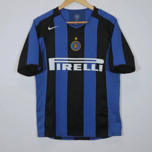 Inter Milan 04/05 Home - Adriano - Size S - Authentic Nike