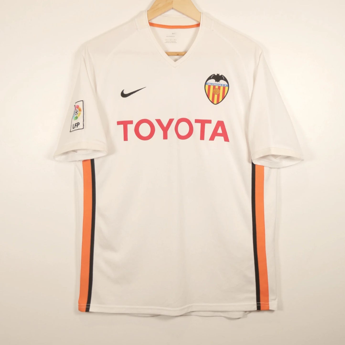 Valencia 06/07 Home - David Villa - Size M - Original Nike