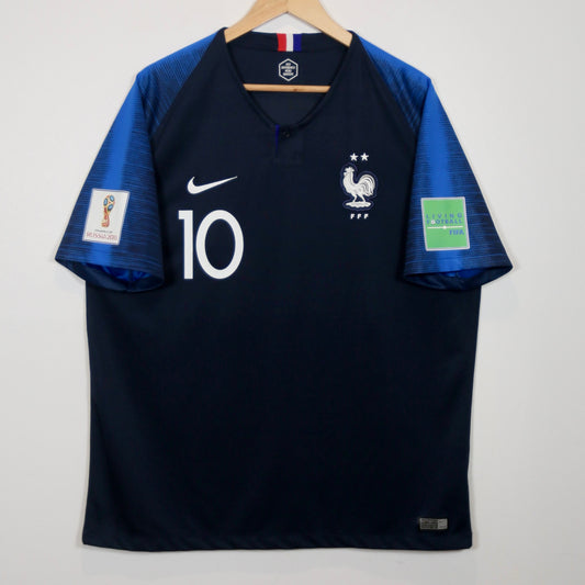France 2018 Home - Kylian Mbappe - Size XL - Authentic Nike
