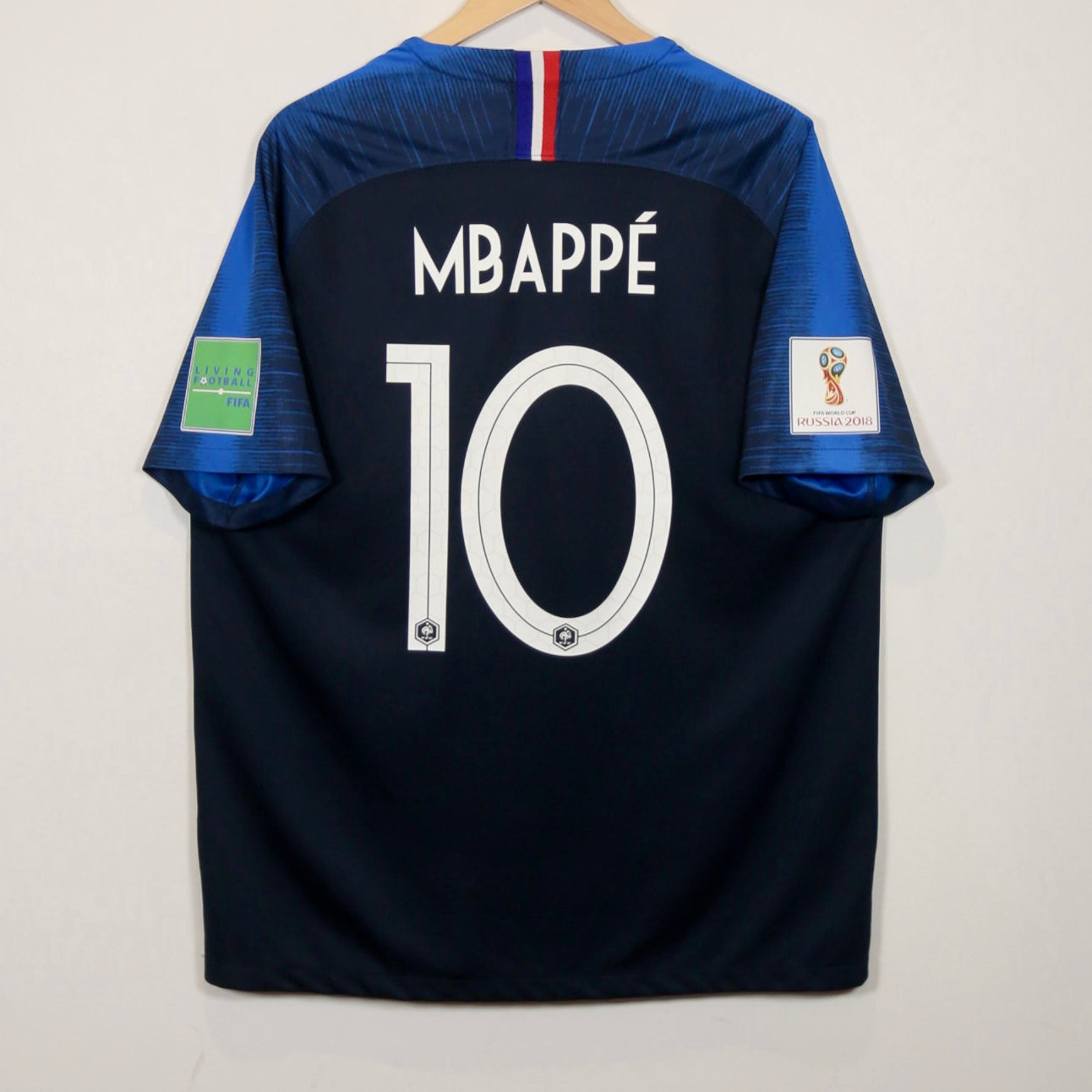 France 2018 Home - Kylian Mbappe - Size XL - Authentic Nike