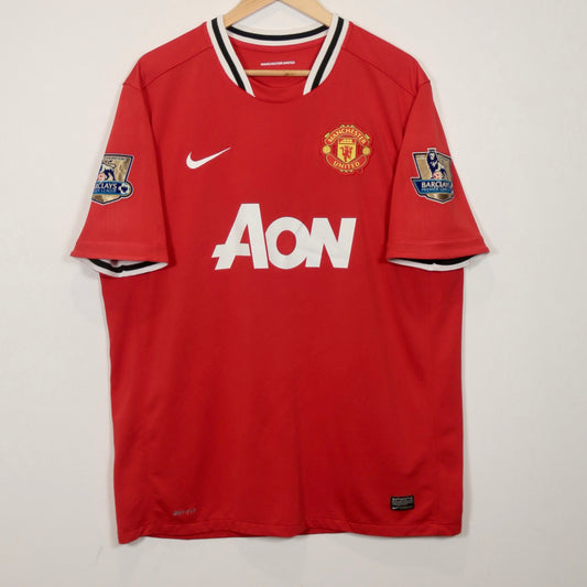 Manchester United 11/12 Home - Wayne Rooney - Size XL - Authentic Nike