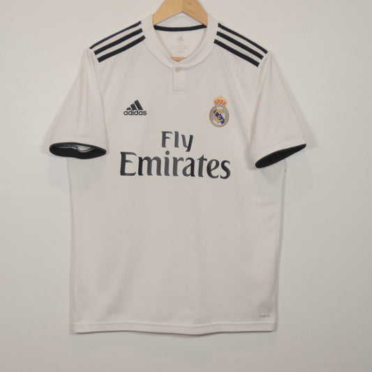 Real Madrid 18/19 Home - Karim Benzema - Size M - Authentic Adidas