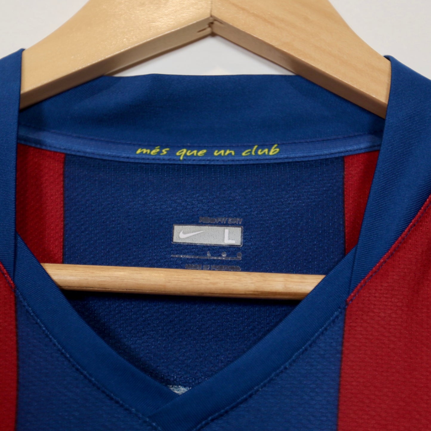 Barcelona 07/08 Home - Lionel Messi - Size L - Authentic Nike