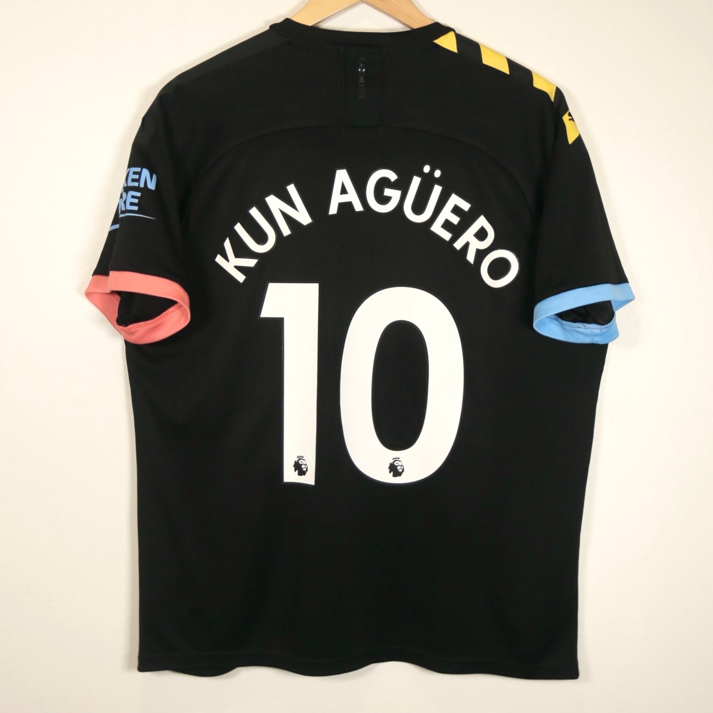 Manchester City 19/20 Away - Kun Aguero - Size XL - Authentic Puma