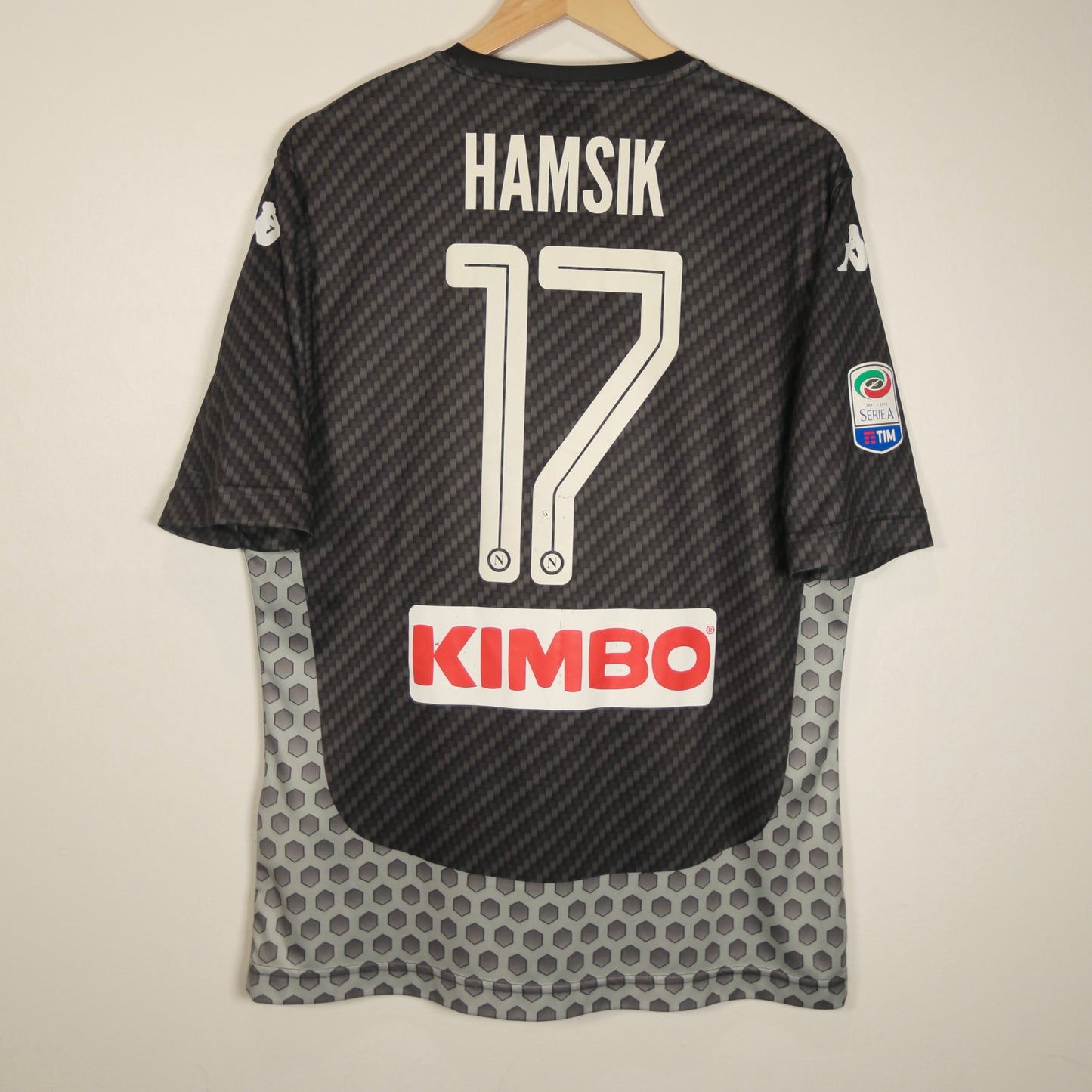 Napoli 17/18 Fourth - Marek Hamsik - Size XL - Original Kappa
