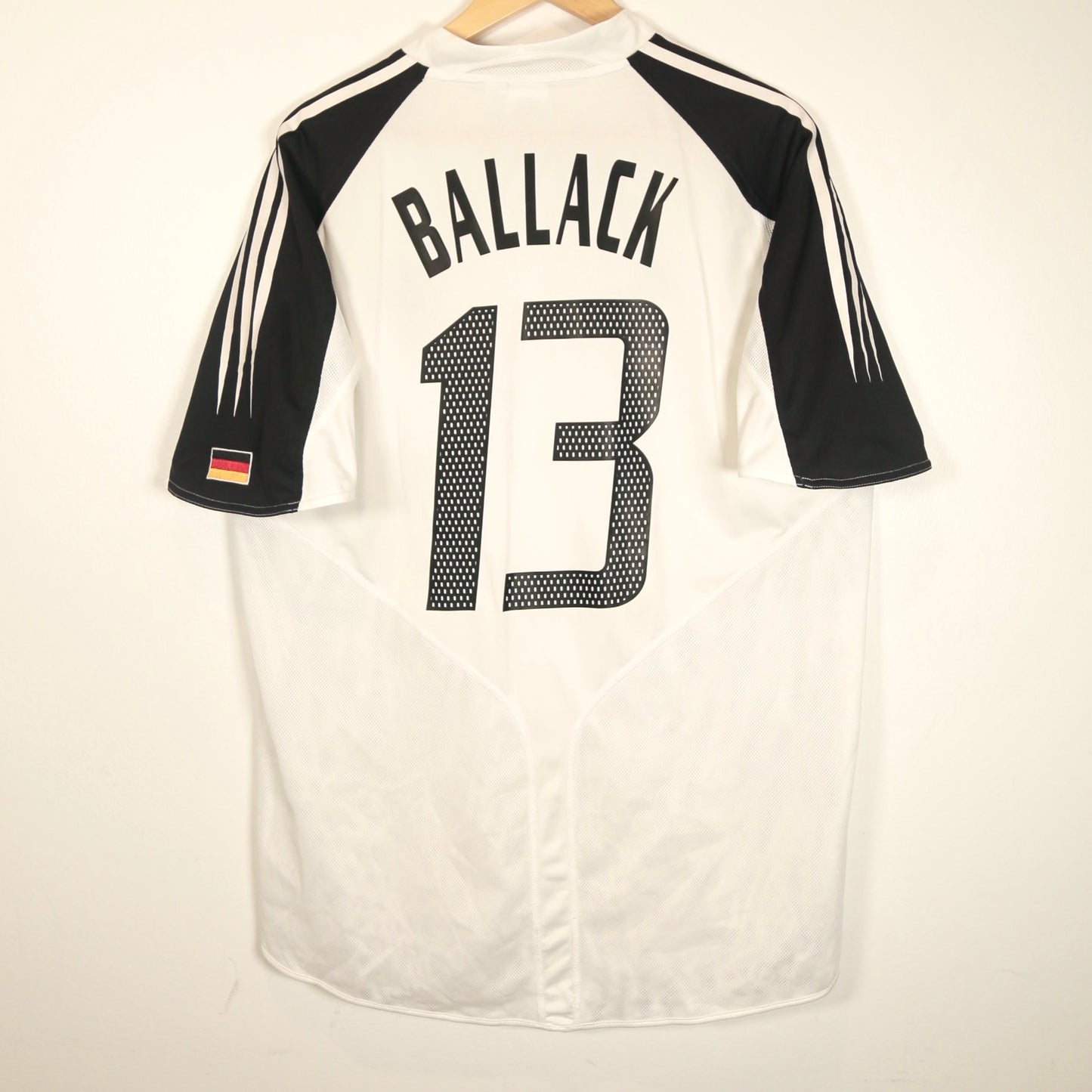 Germany 2004 Home - Michael Ballack - Size L - Authentic Adidas