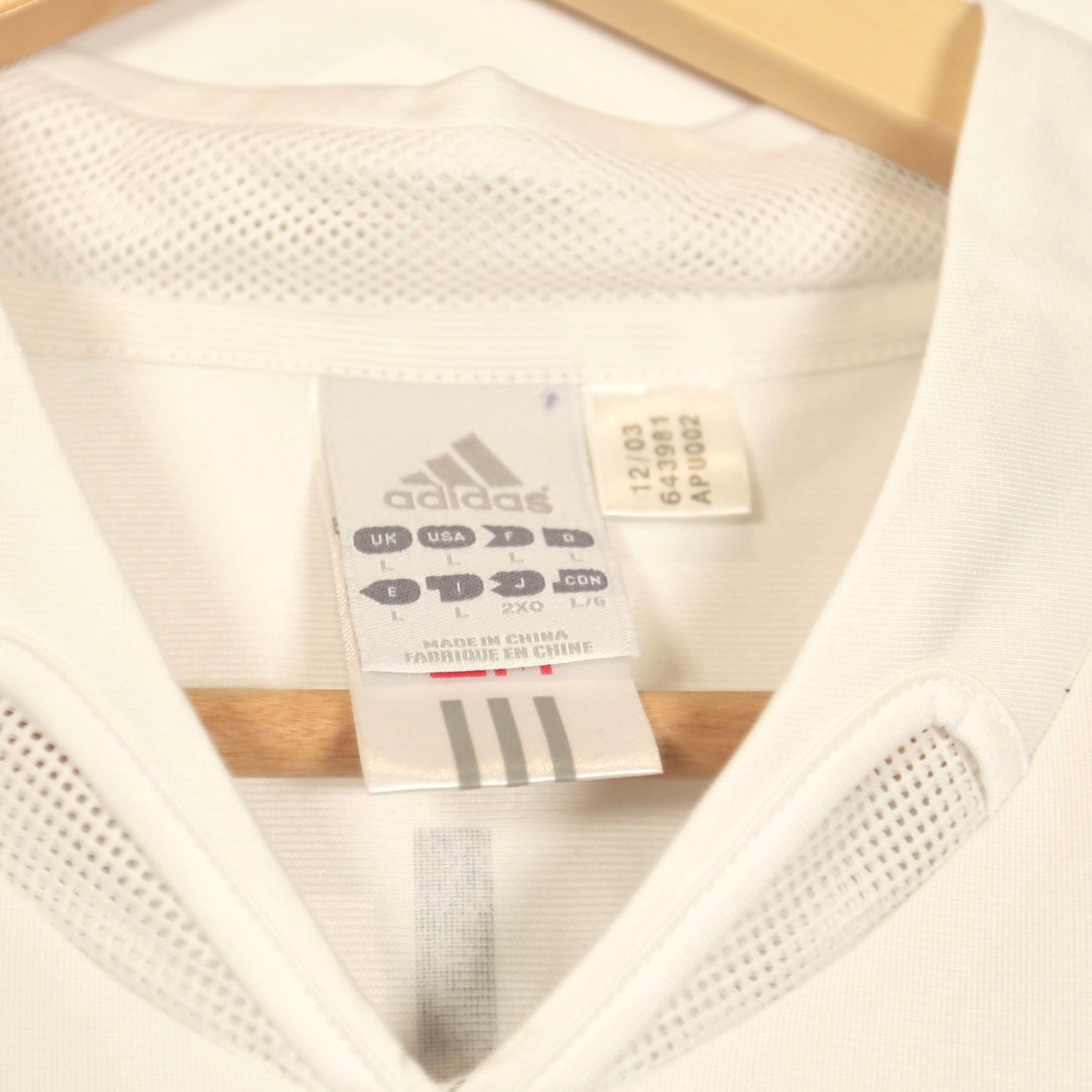 Germany 2004 Home - Michael Ballack - Size L - Authentic Adidas