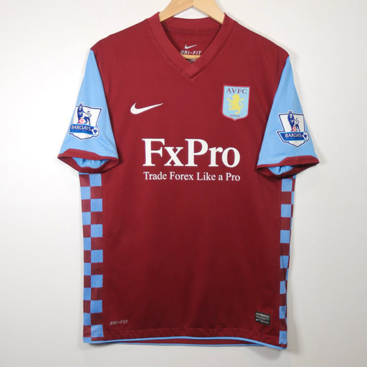Aston Villa 10/11 Home - Robert Pires - Size M - Authentic Nike