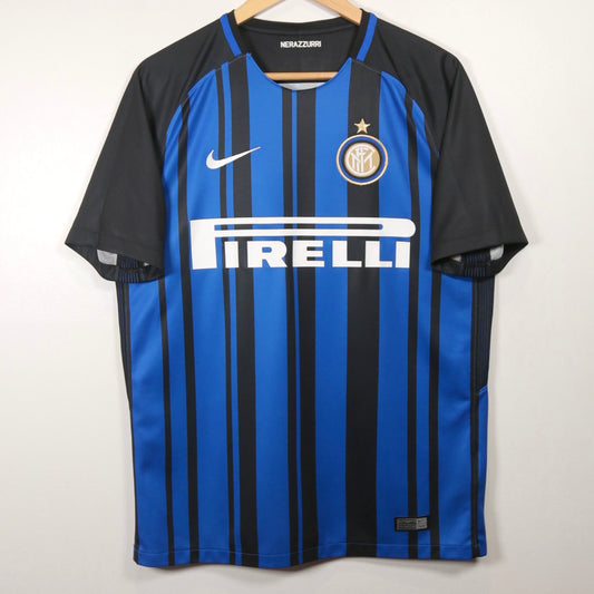 Inter 17/18 Home - Mauro Icardi - Size M - Authentic Nike