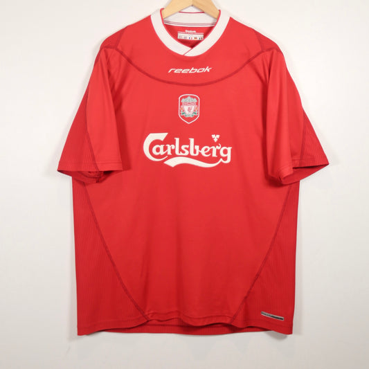 Liverpool 02/04 Home - Harry Kewell - Size XL - Authentic Reebok