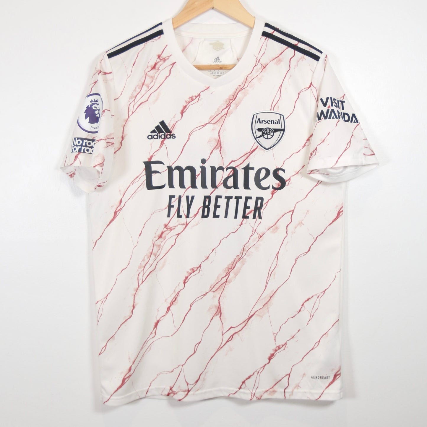 Arsenal 20/21 Away - Bukayo Saka - Size M - Authentic Adidas