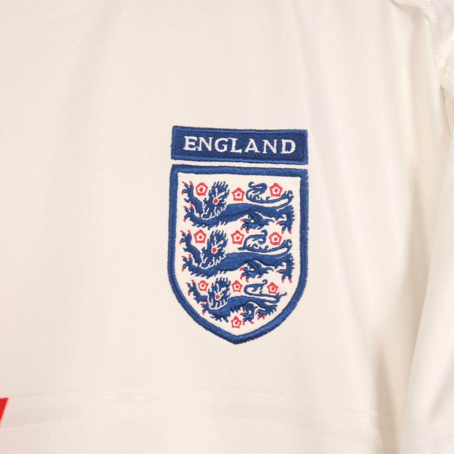 England 2000 Home - David Beckham - Size L - Authentic Umbro