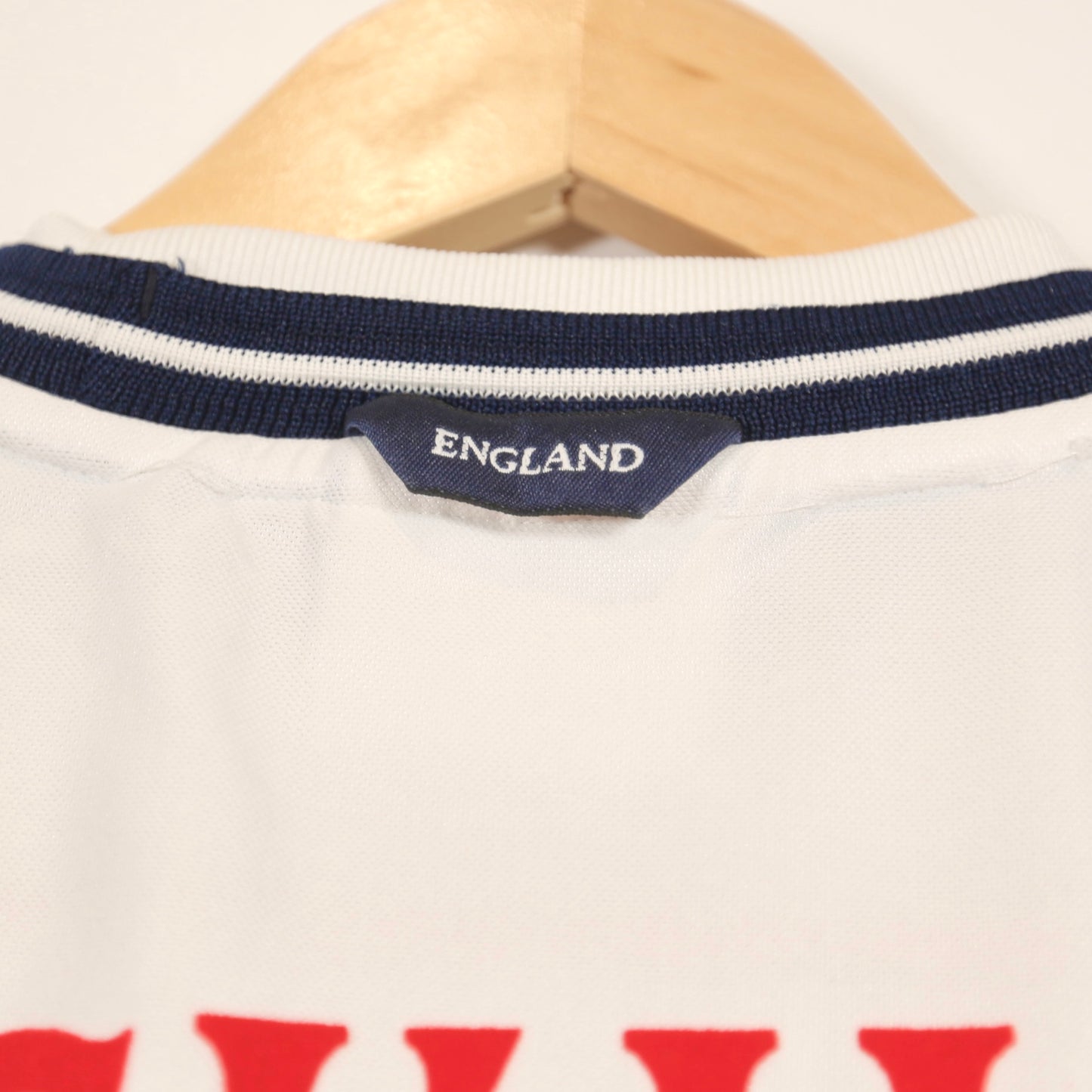 England 2000 Home - David Beckham - Size L - Authentic Umbro