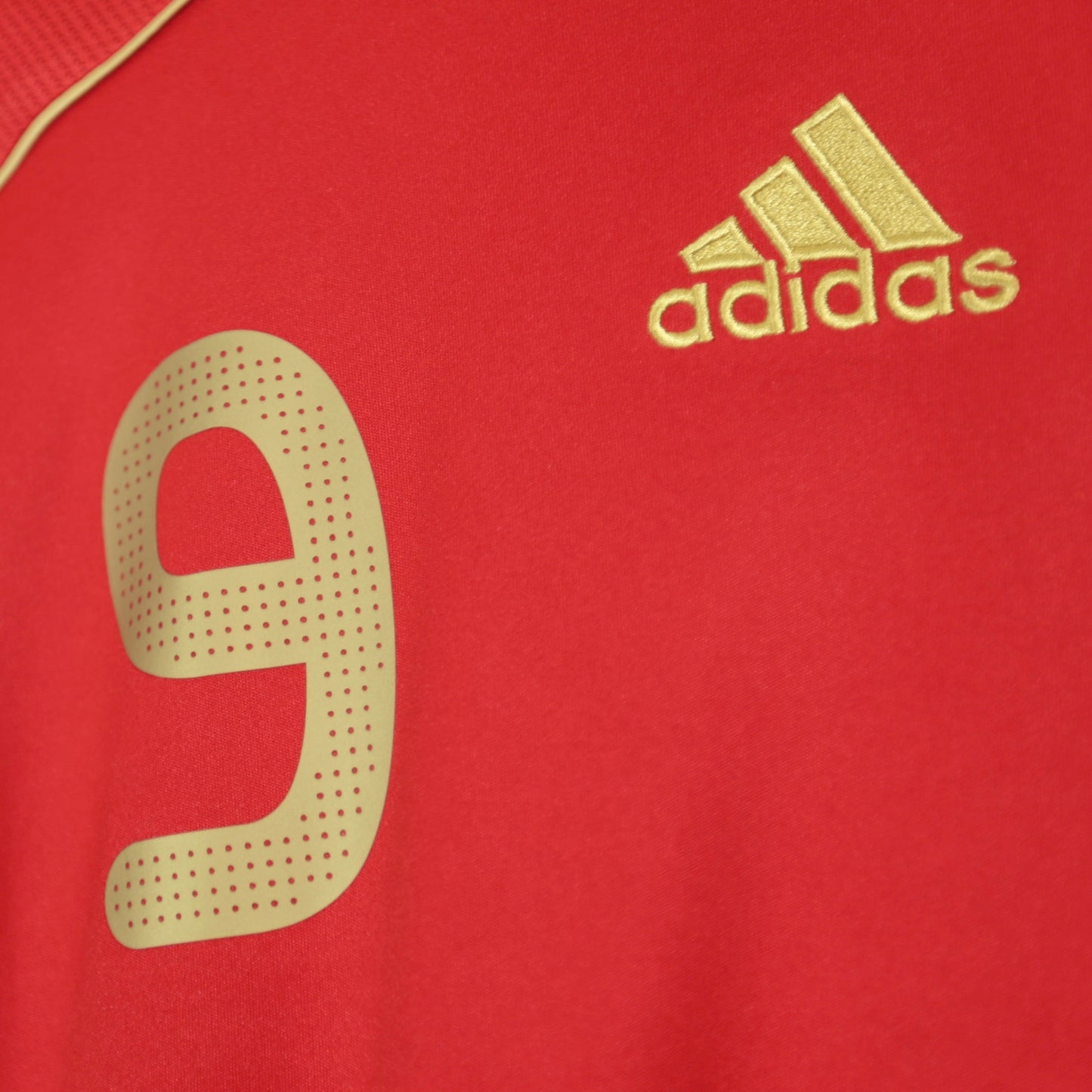 Spain 2008 Home - Fernando Torres - Size L - Authentic Adidas