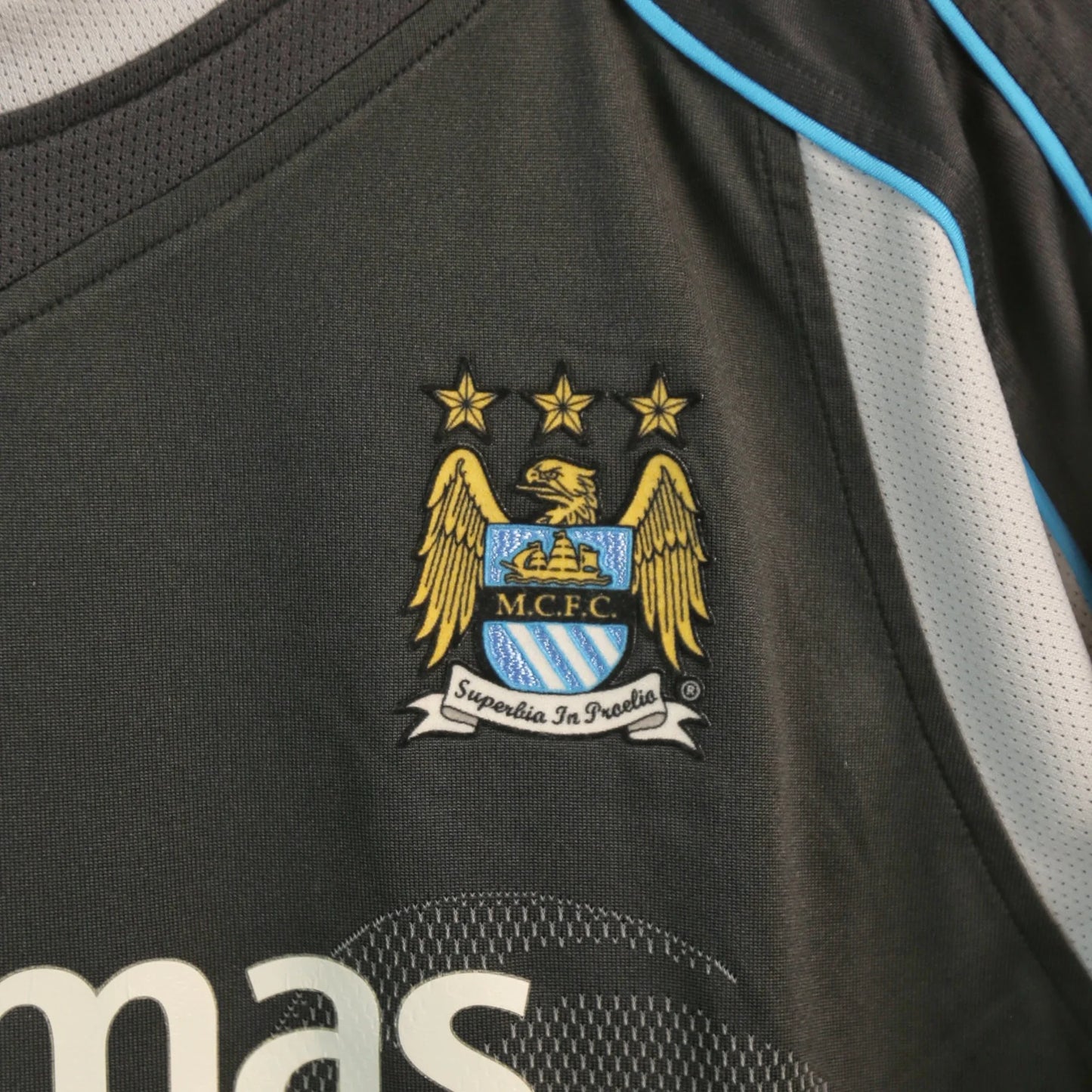 Manchester City 06/07 Away - Barton - Size XL - Authentic Reebok