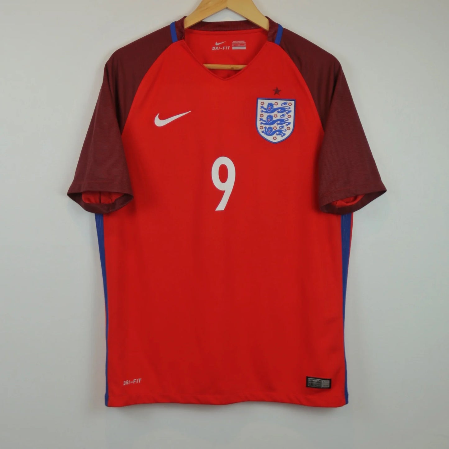 England 2014 Away - Kane - Size M - Authentic Nike