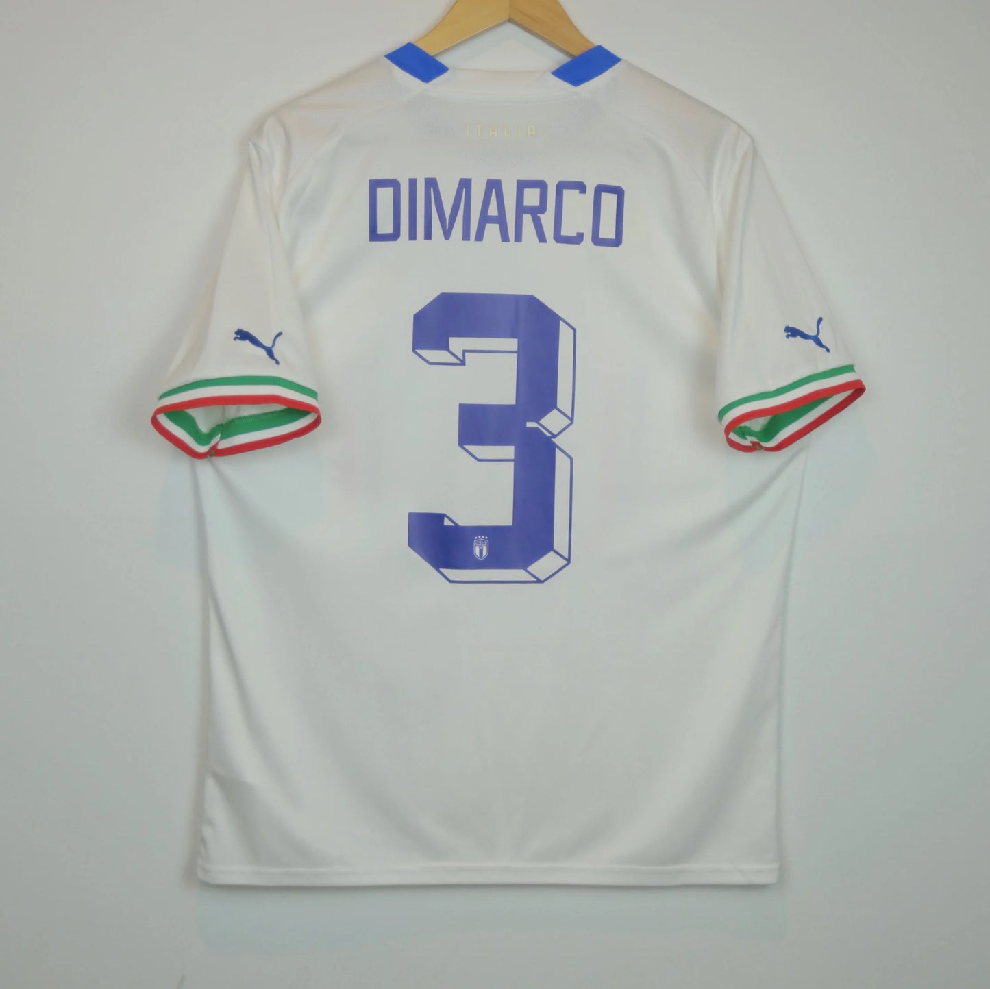 Italy 2022 Away - Dimarco - BNWT - Size L - Authentic Puma