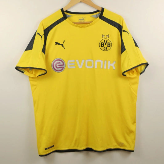 Borussia Dortmund 16/17 UCL Home - Pulisic - Size XL - Authentic Puma
