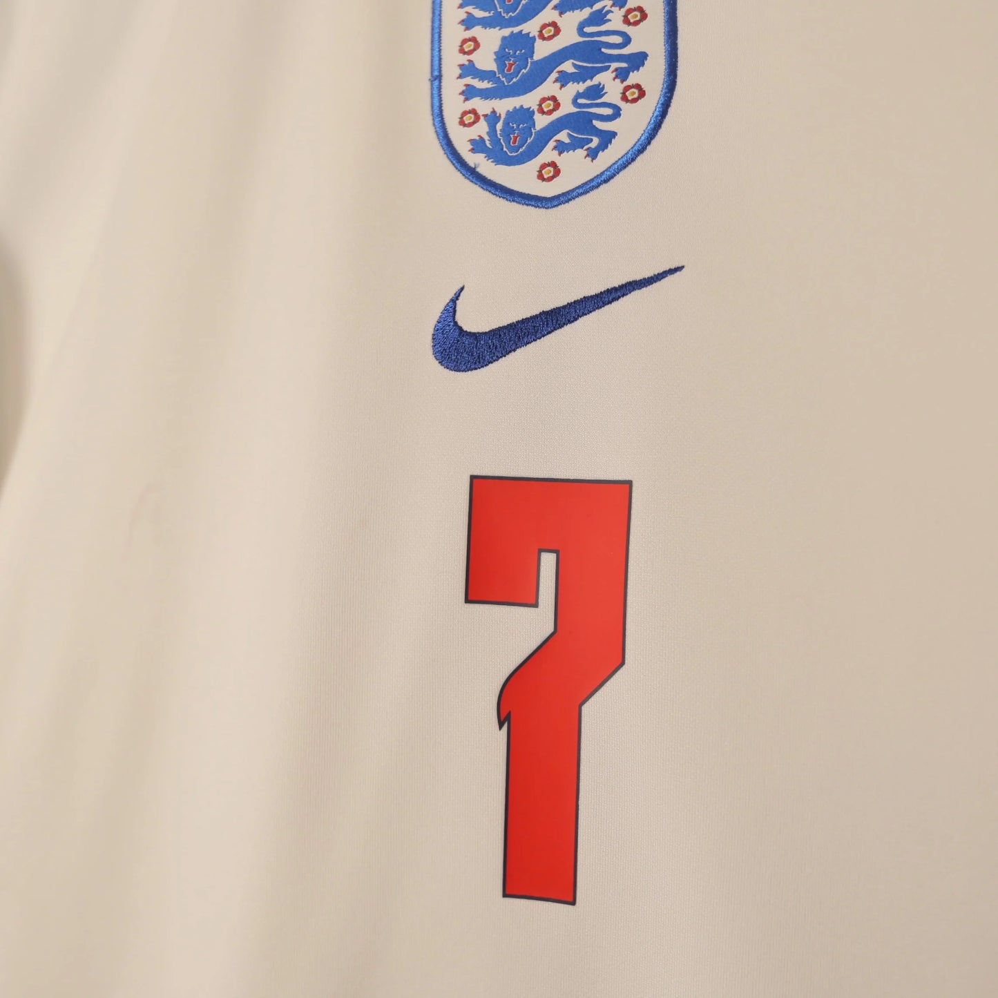 England 2020 Home - Jack Grealish - Size XL - Authentic Nike