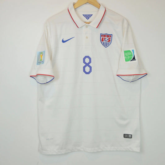 USA 2014 Home - Dempsey - Size XL - Authentic Nike