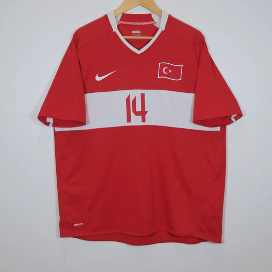 Turkey 2008 Home - Arda Turan - Size XL - Authentic Nike