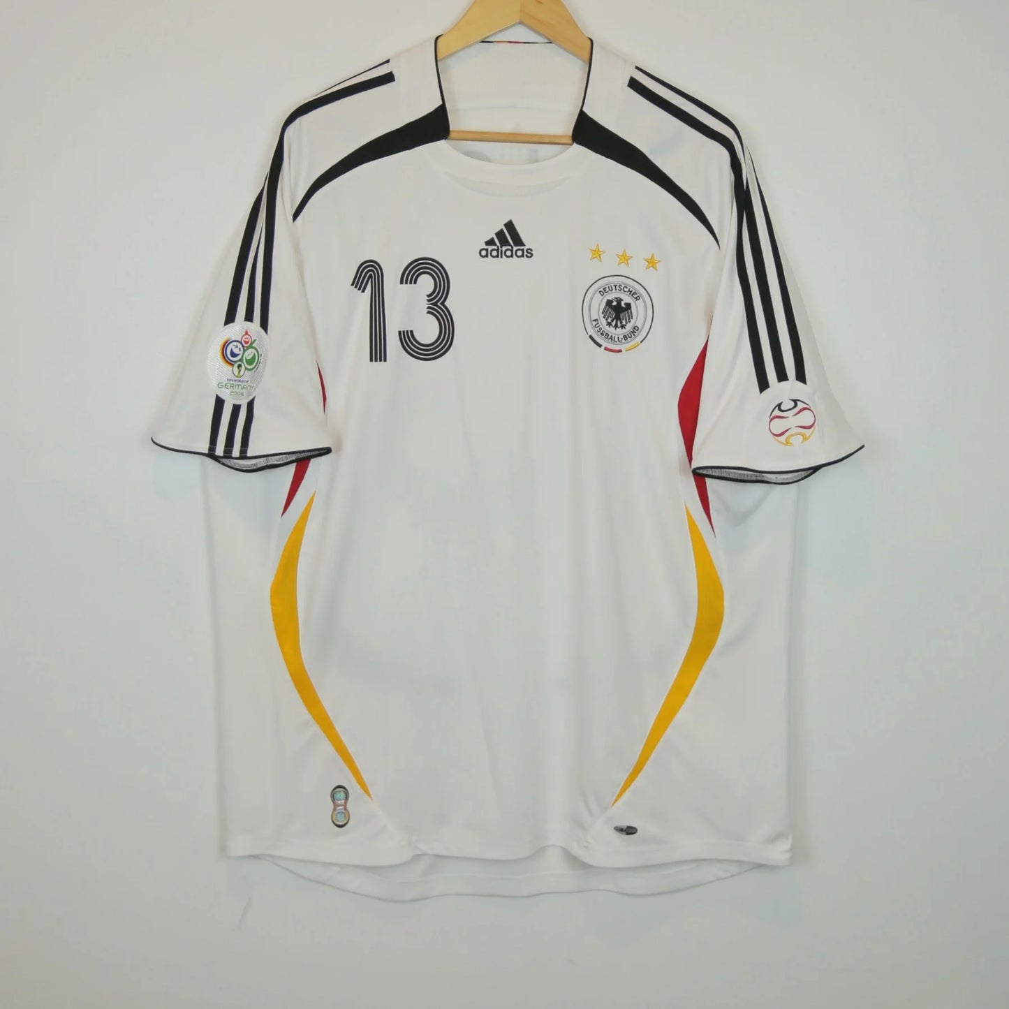 Germany 2006 Home - Ballack - Size XL - Authentic Adidas