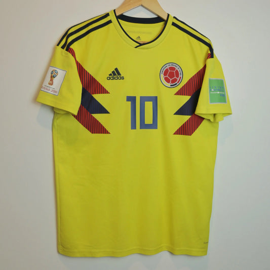Colombia 2018 Home - James - Size M - Authentic Adidas
