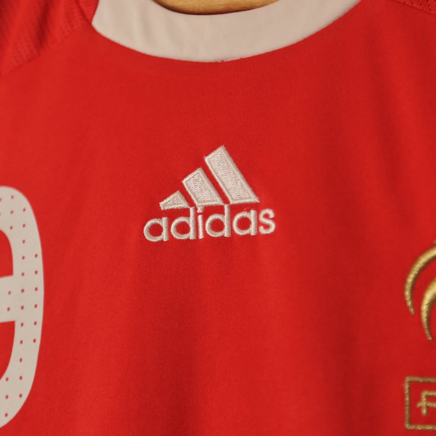 France 2008 Away - Karim Benzema - Size M - Authentic Adidas