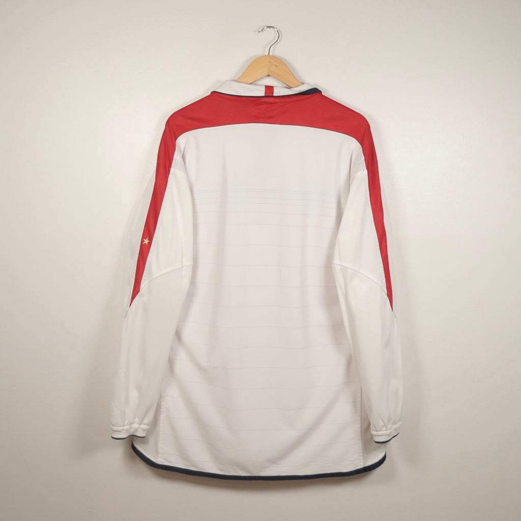 England 2004 Home - Reversible - Long Sleeve - Size XL