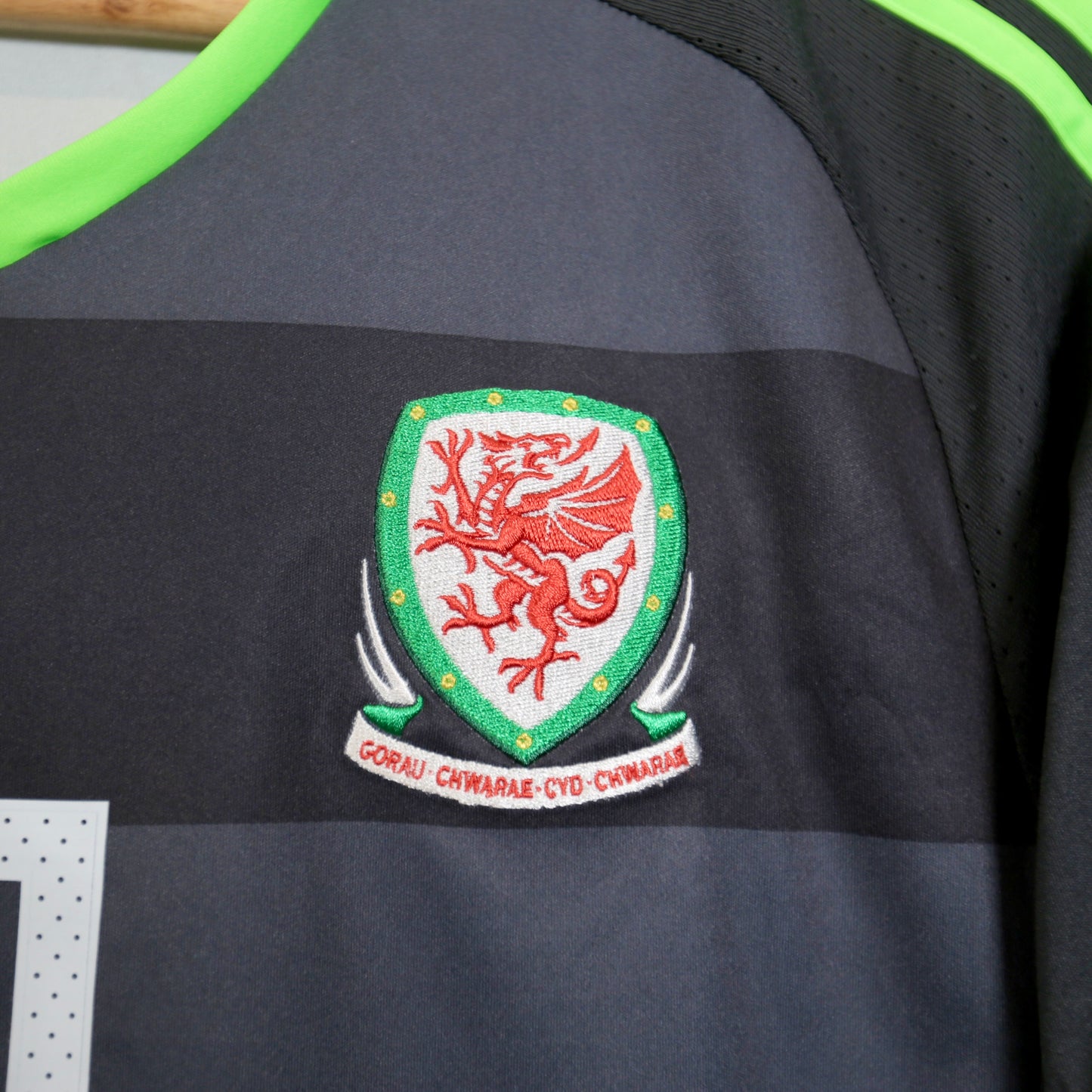 Wales 2016 Away - Gareth Bale - Size M - Original Adidas