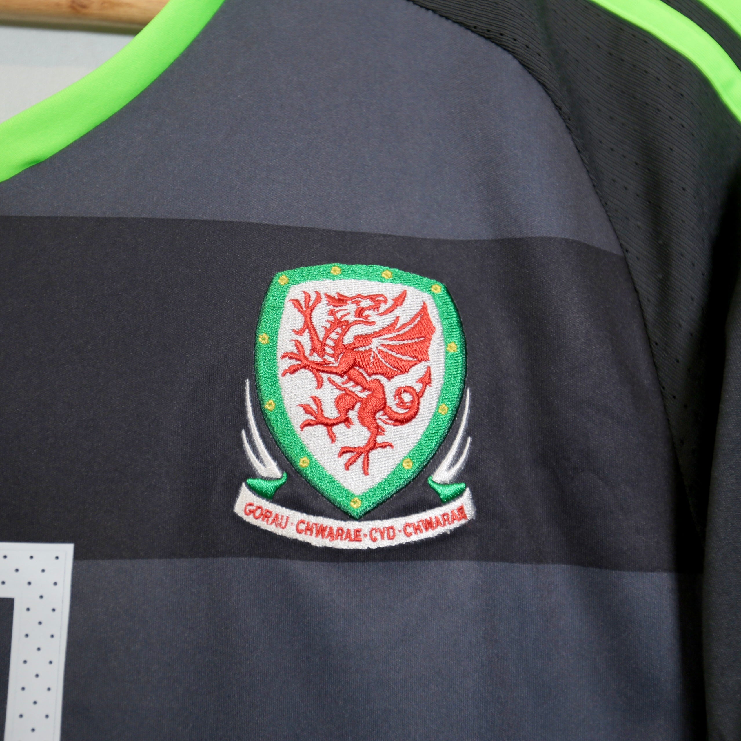 Wales 2016 Away - Gareth Bale - Size M - Original Adidas