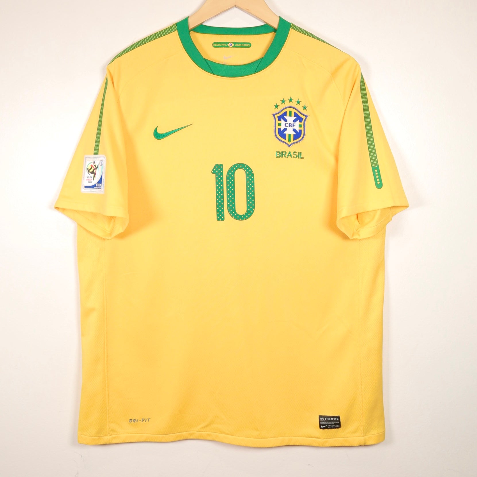 Brazil 2010 Home - Kaka - Size L