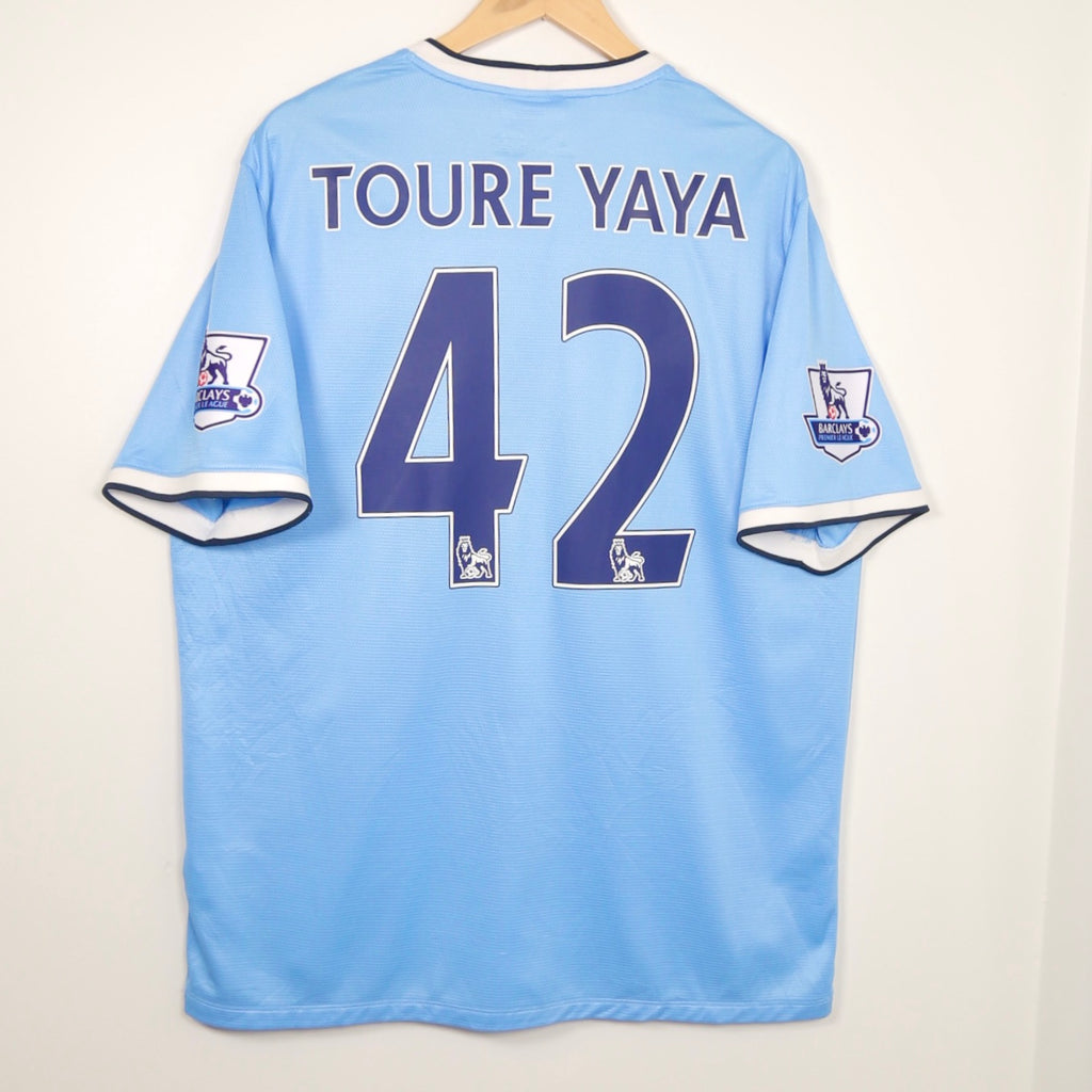 Manchester City 13/14 Home - Toure Yaya - Size XL