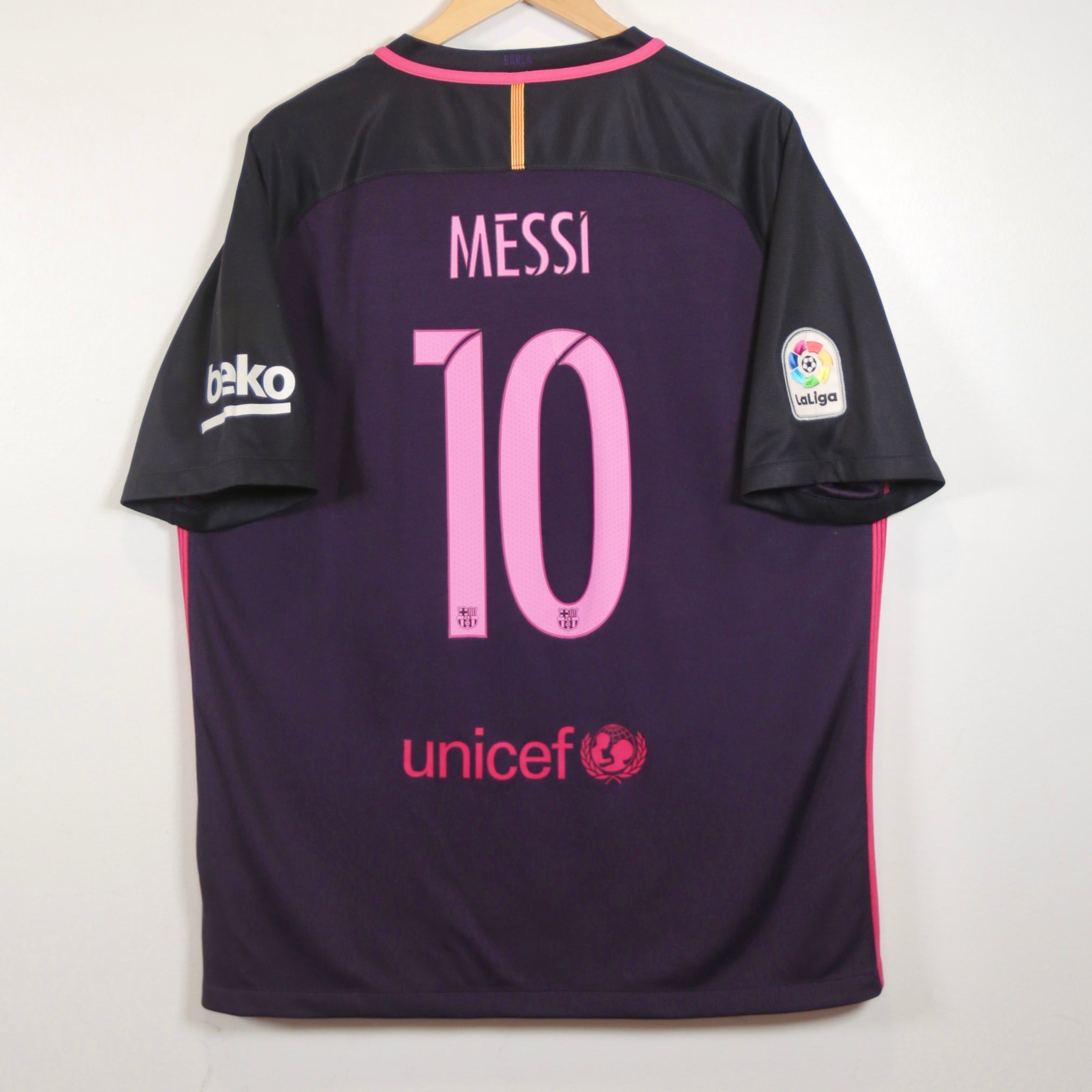 Barcelona 16/17 Away - Messi - Size XL