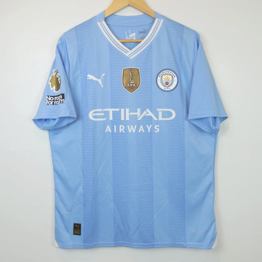 Manchester City 23/24 Home - Haaland - BNWT - Size L - Authentic Puma