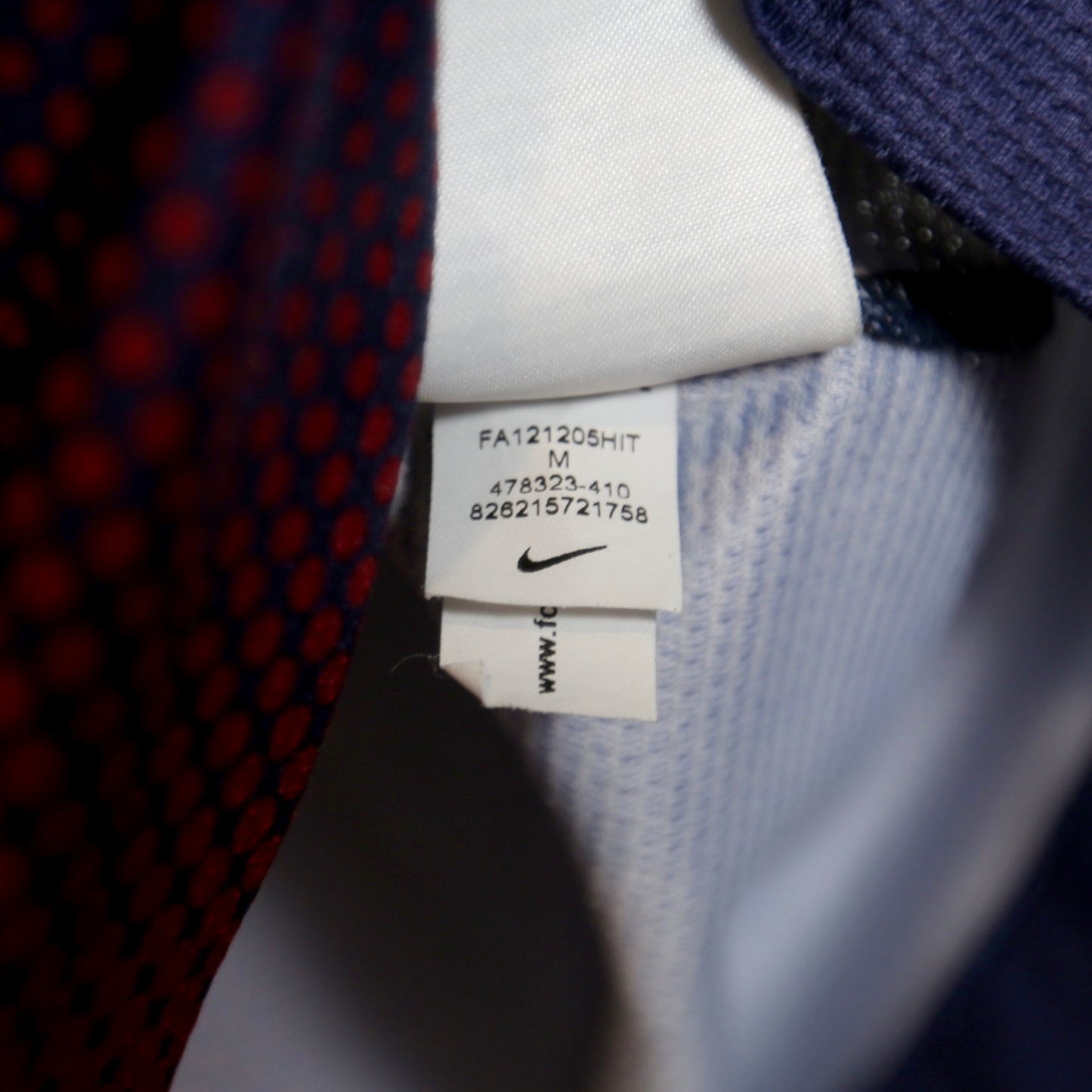 Barcelona 12/13 Home - Andres Iniesta - Size M - Original Nike