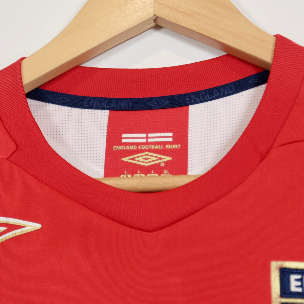 England 2006 Away - Steven Gerrard - Size L - Original Umbro