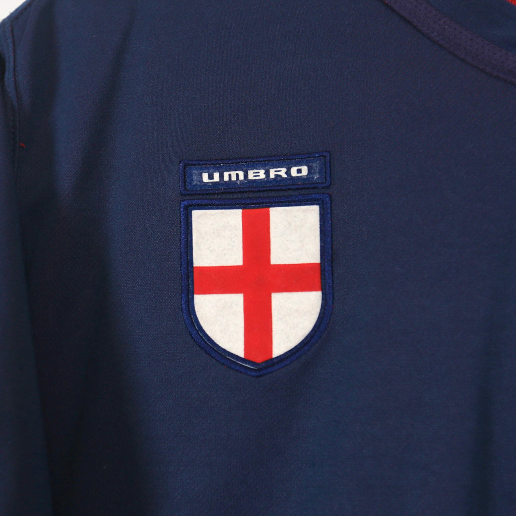 England 2002 Away - Reversible - Beckham - Size M