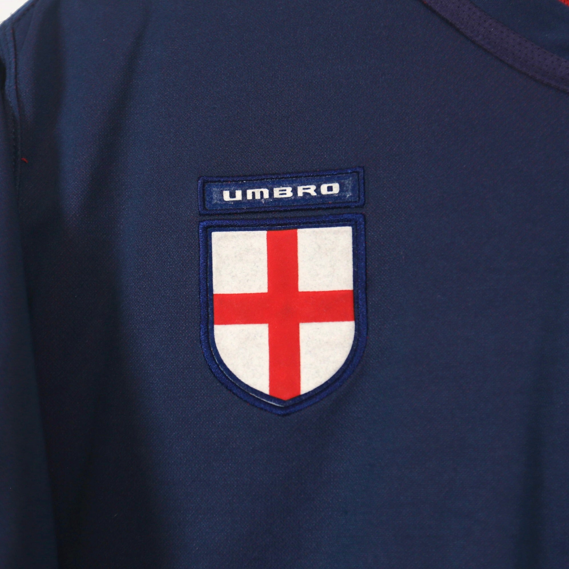 England 2002 Away - Reversible - Beckham - Size M