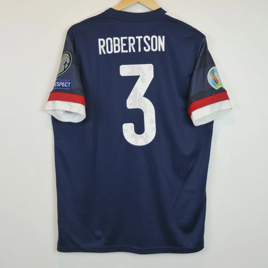 Scotland 2020 Home - Robertson - Size L - Authentic Adidas